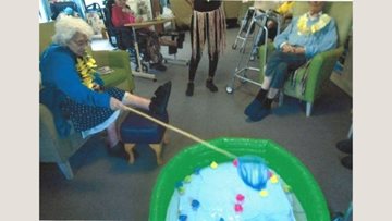 Summer party at Nottingham care home